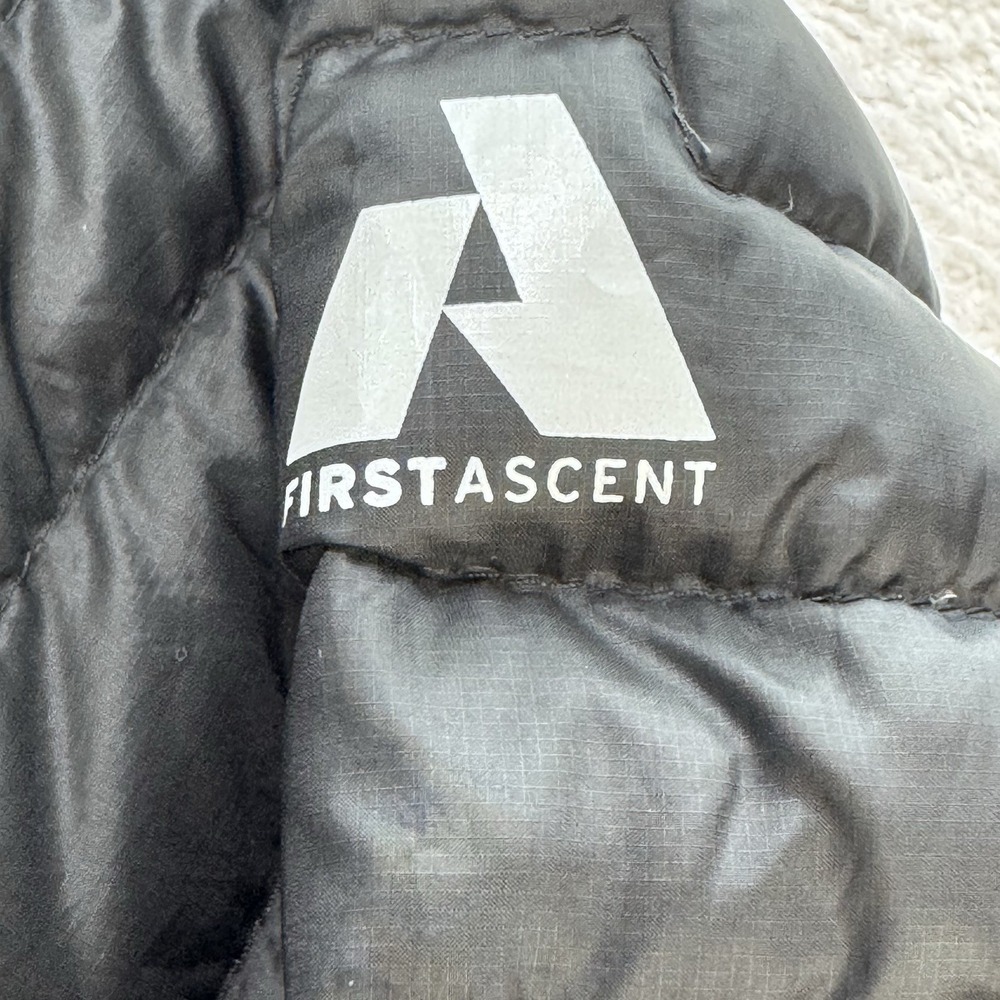 Eddie Bauer MicroTherm EB800 Down Puffer Jacket Women 3X Black First Ascent - Picture 4 of 11